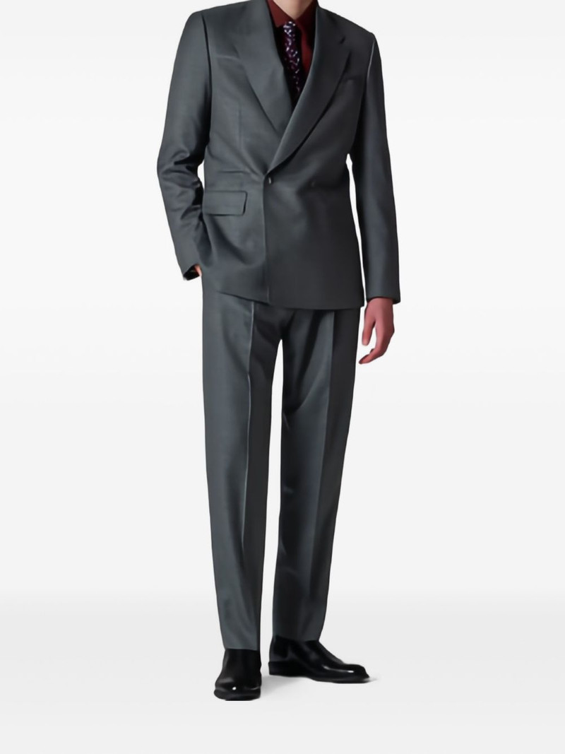 Paul Smith pleated check trousers outlook