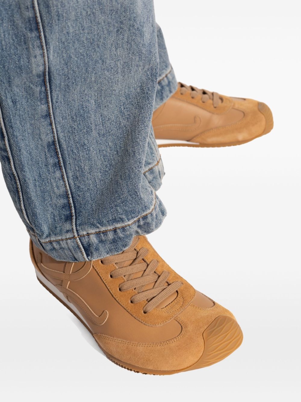 logo-patch sneakers - 5