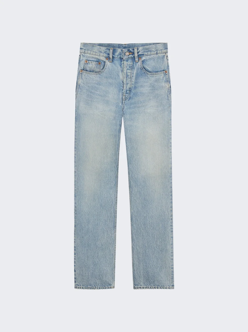 Loose Straight Jeans South Blue - 1