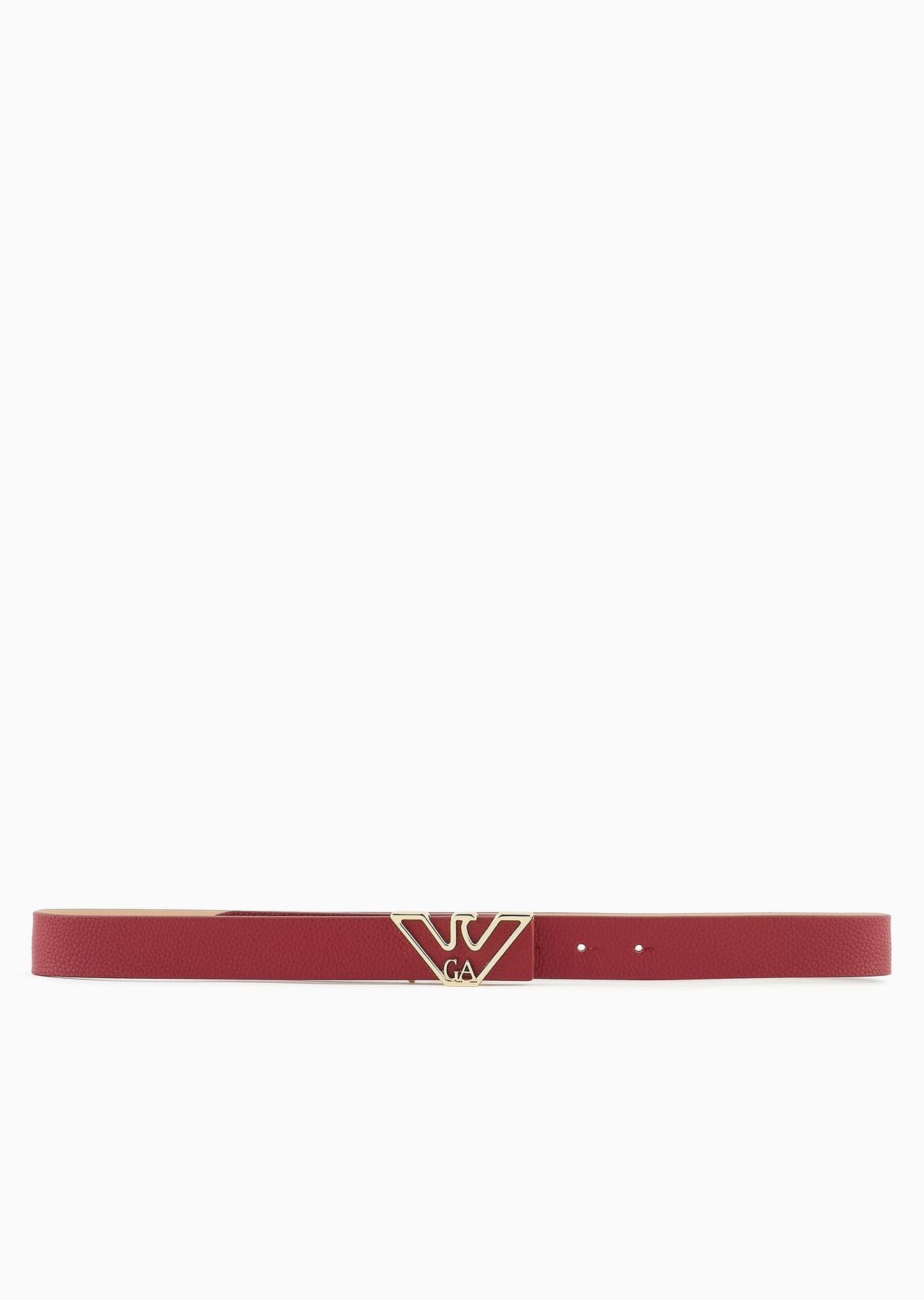 Belt with deer-print eagle plate - 3