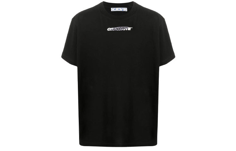 Off-White Off-White Pattern Printing Short Sleeve Black OMAA038E20JER0011001 outlook
