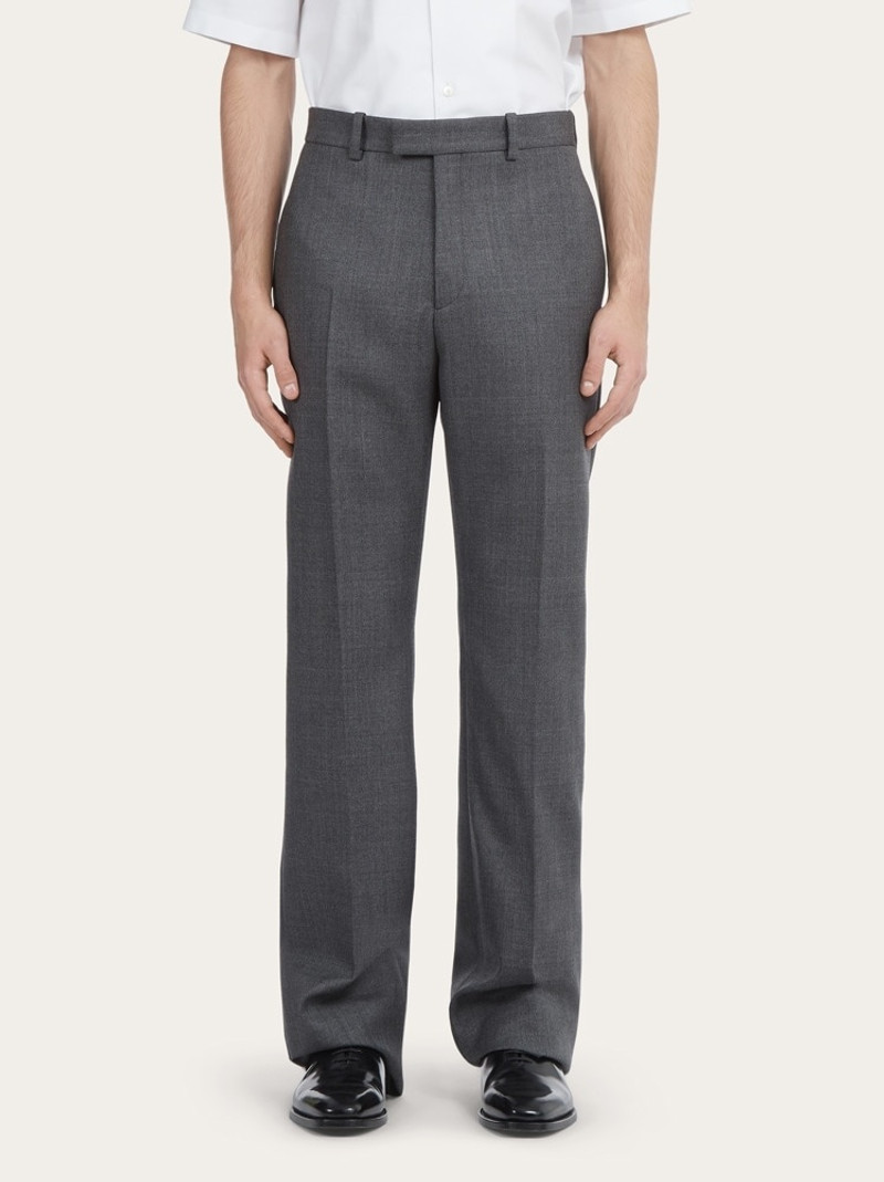 FERRAGAMO FLAT FRONT TROUSER outlook