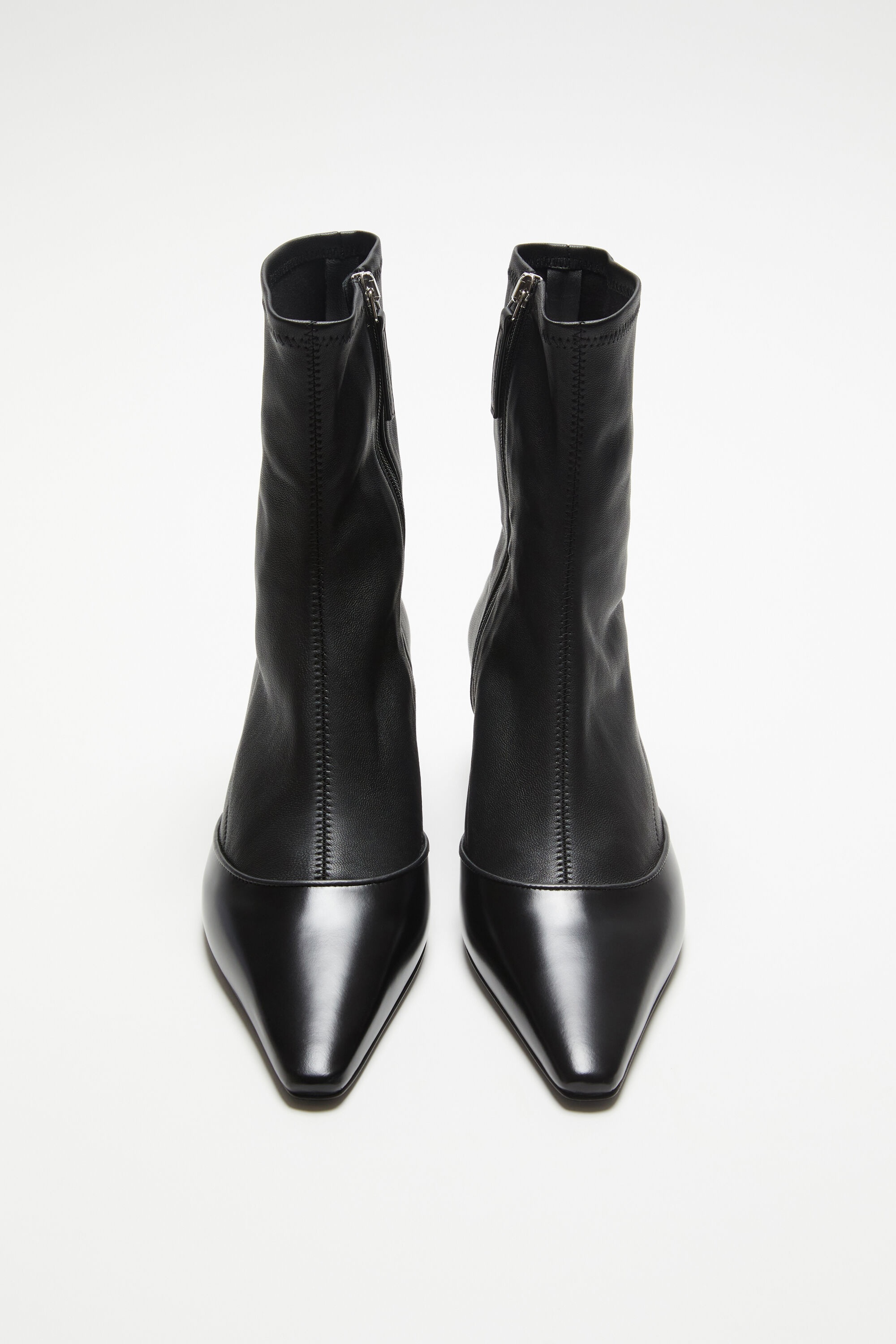 Heeled ankle boots - Black - 3