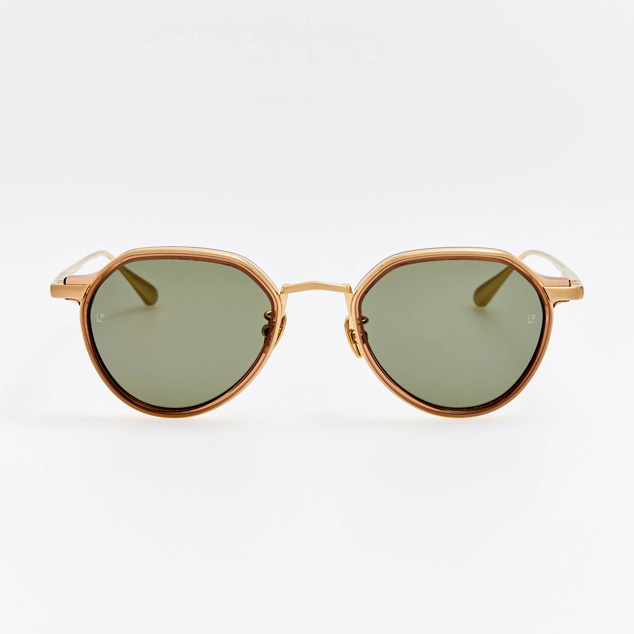 Dellal Sunglasses in Matt Champagne - 1