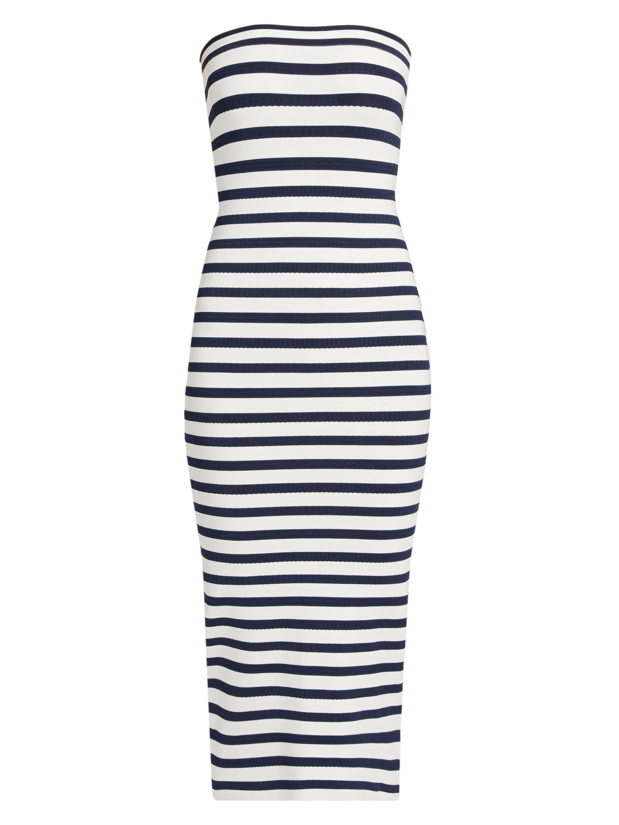 Women's Gwynne Striped Strapless Midi-Dress - Sailor Night - 1