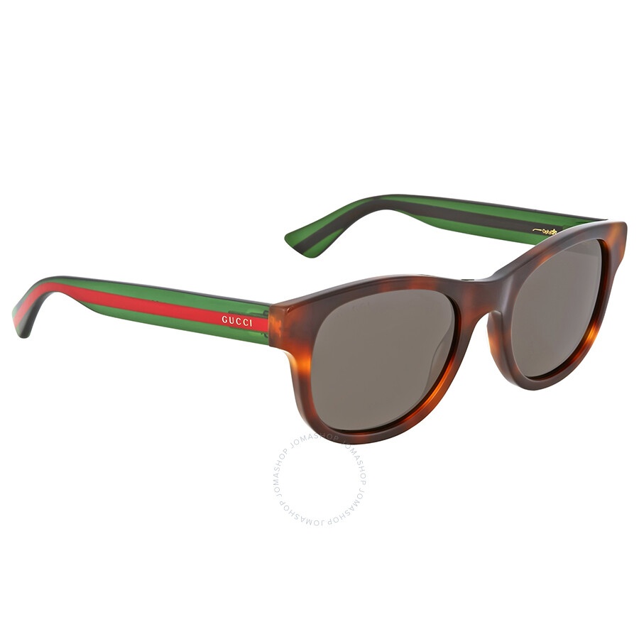 Gucci Grey Square Men's Sunglasses GG0003SN 003 52 - 3