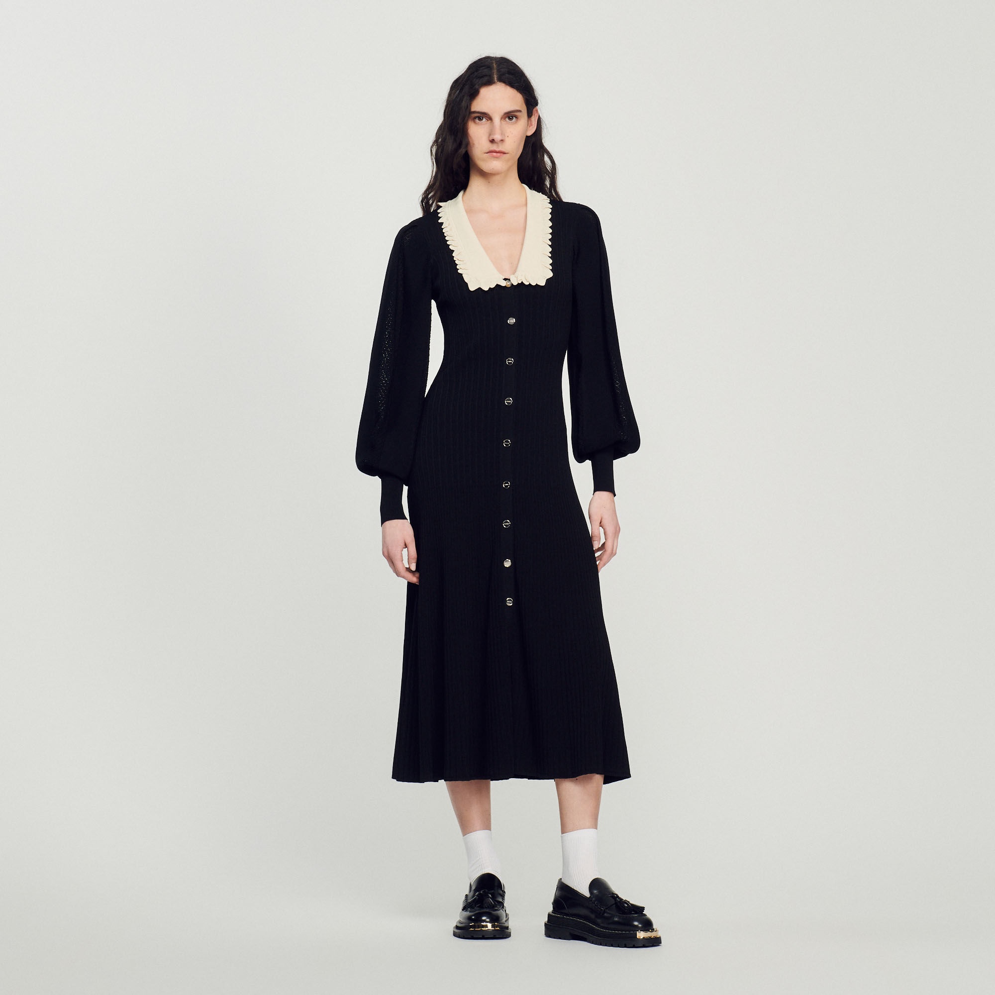LONG DRESS WITH LONG SLEEVES - 2