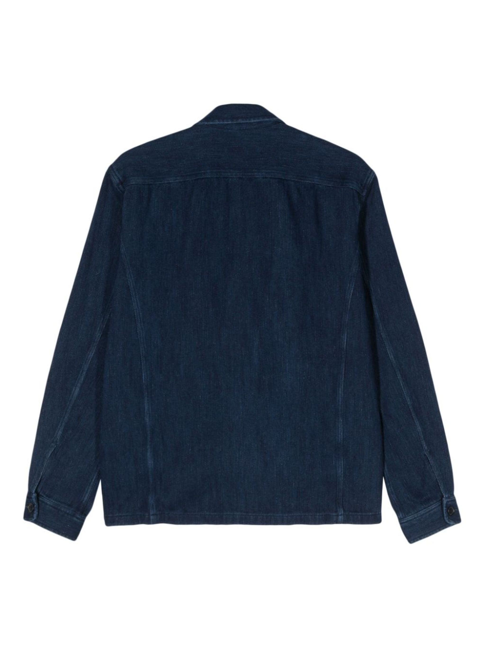 long-sleeve denim shirt - 2