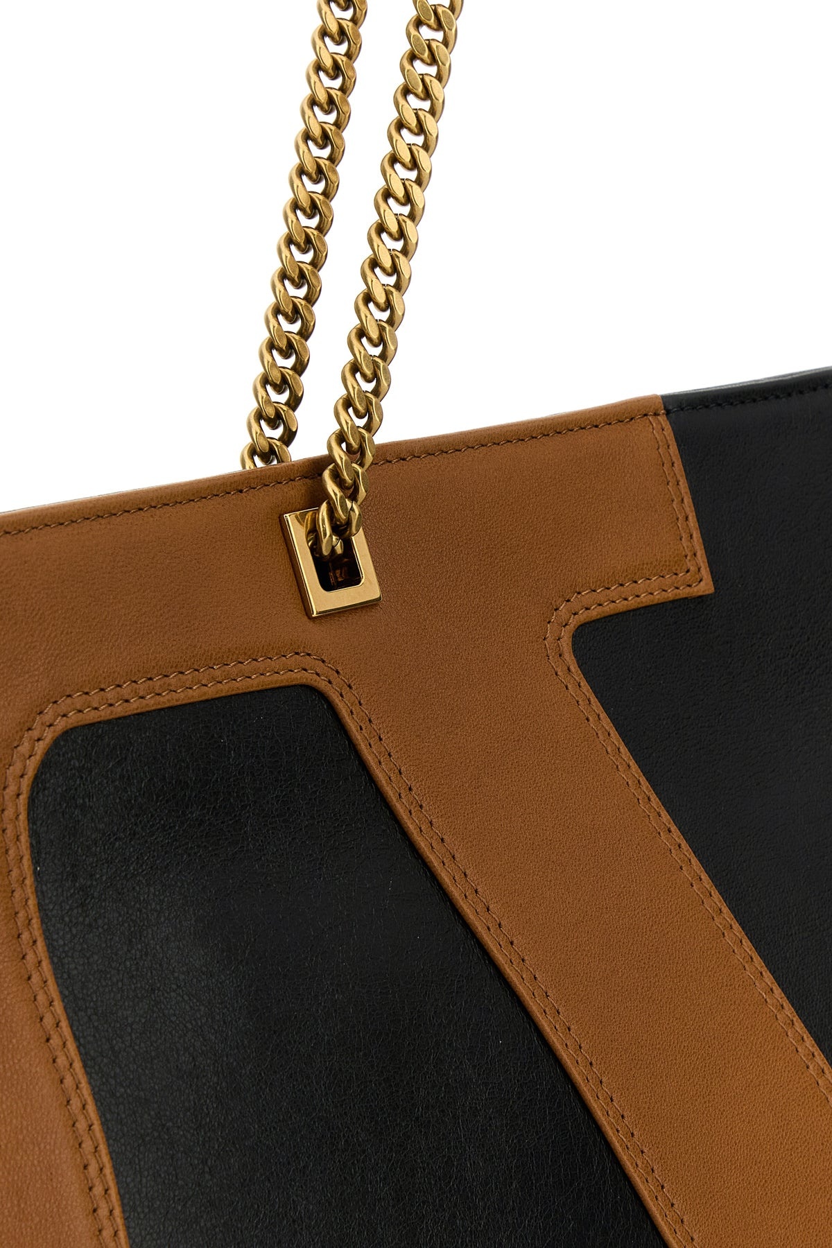 Black nappa leather large Viva Superstar shopping bag - 4