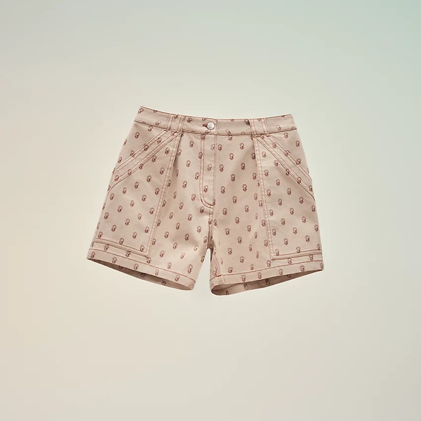 "Cliquetis" denim shorts - 4