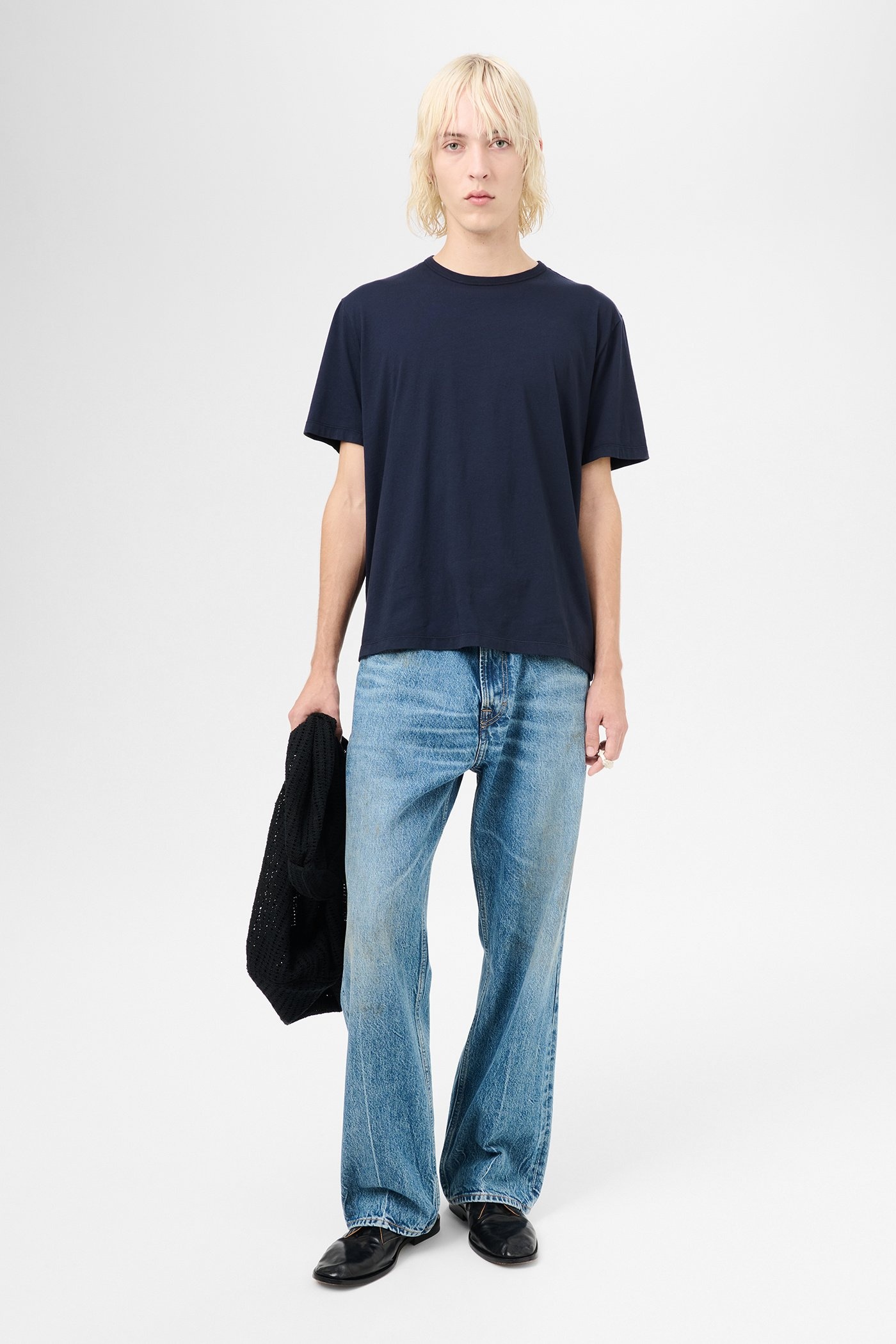New Box T-Shirt Abyss Blue Clean Jersey - 2