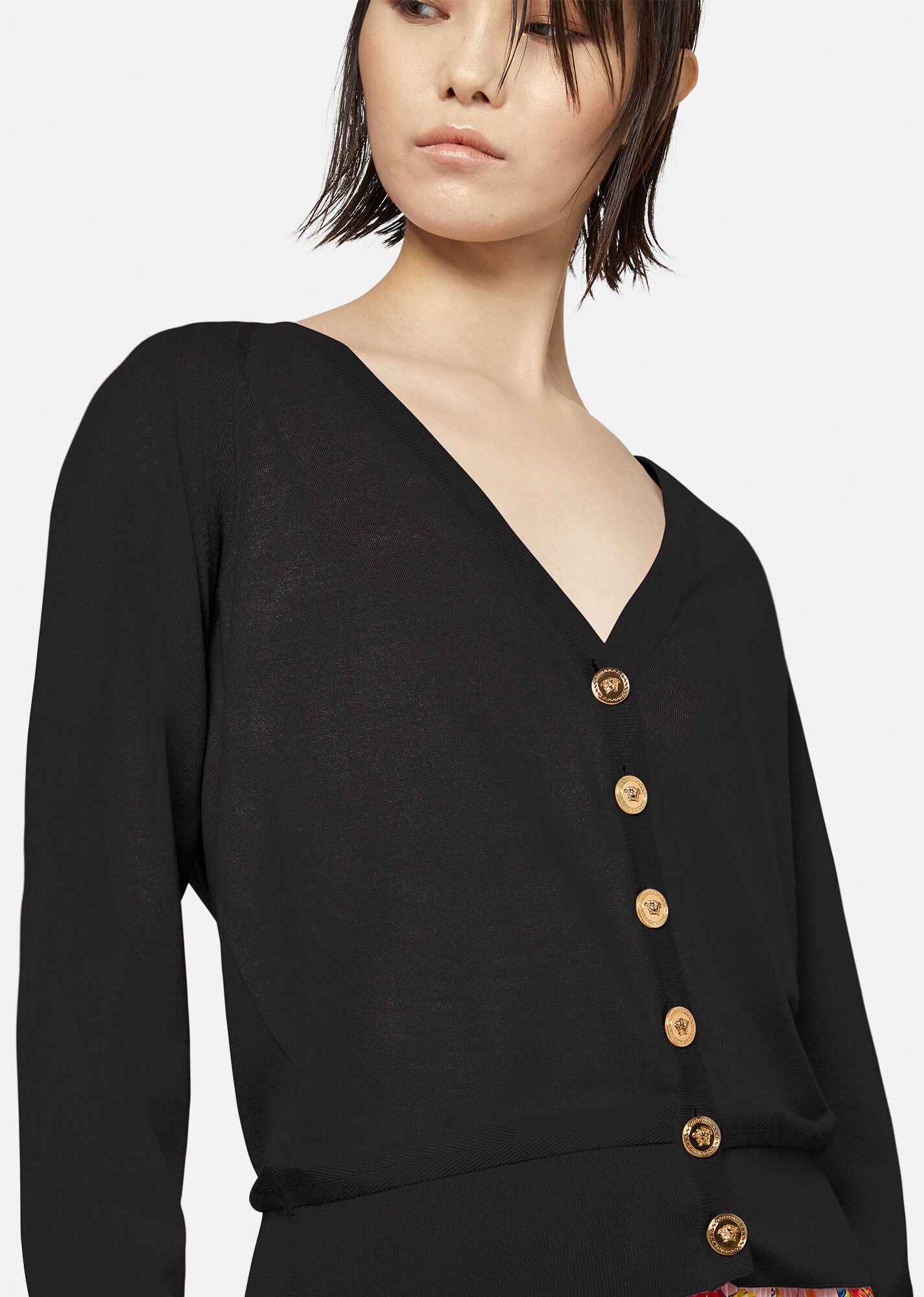 Wool & Cashmere Blend Cardigan - 5