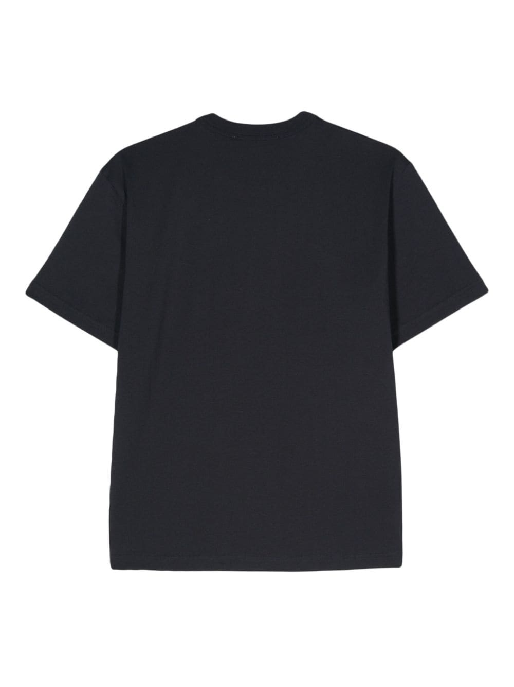 embroidered-logo organic-cotton T-shirt - 2