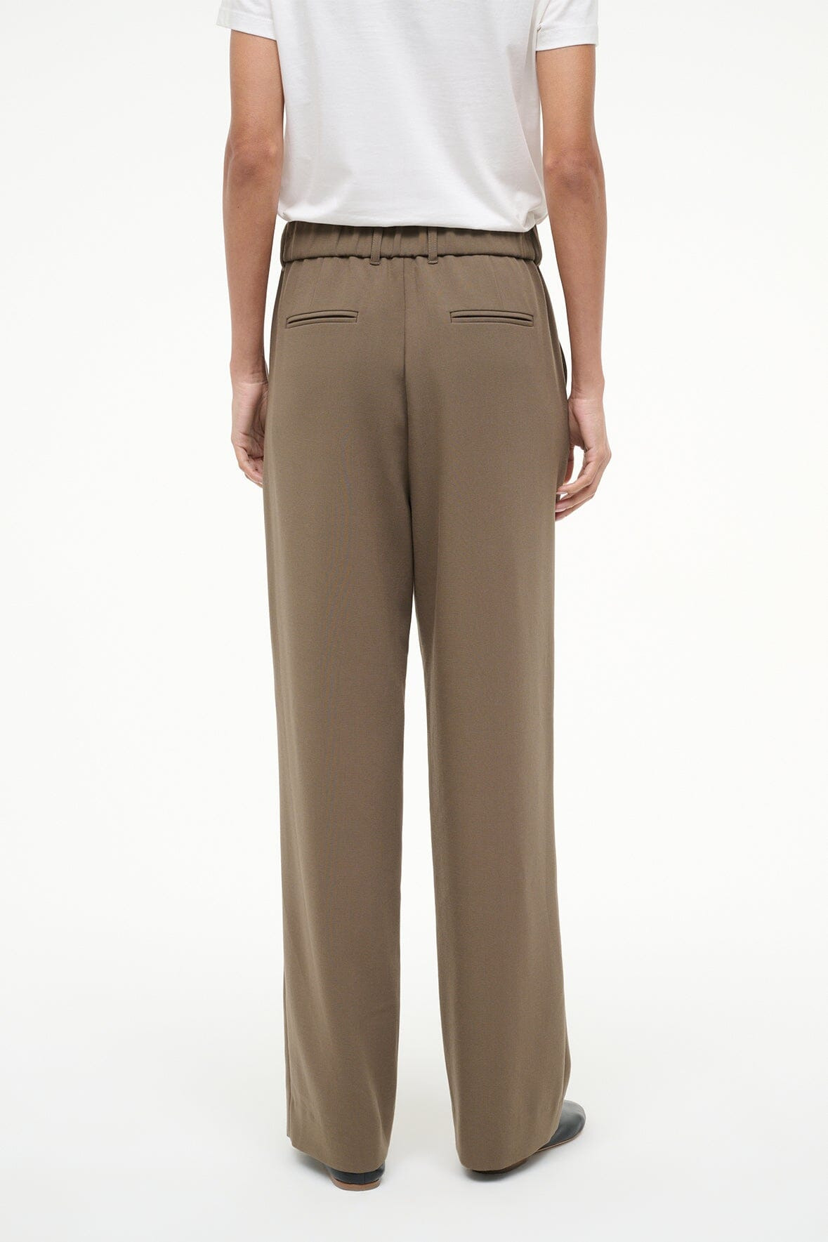 STAUD JEROME PANT TRUFFLE - 6