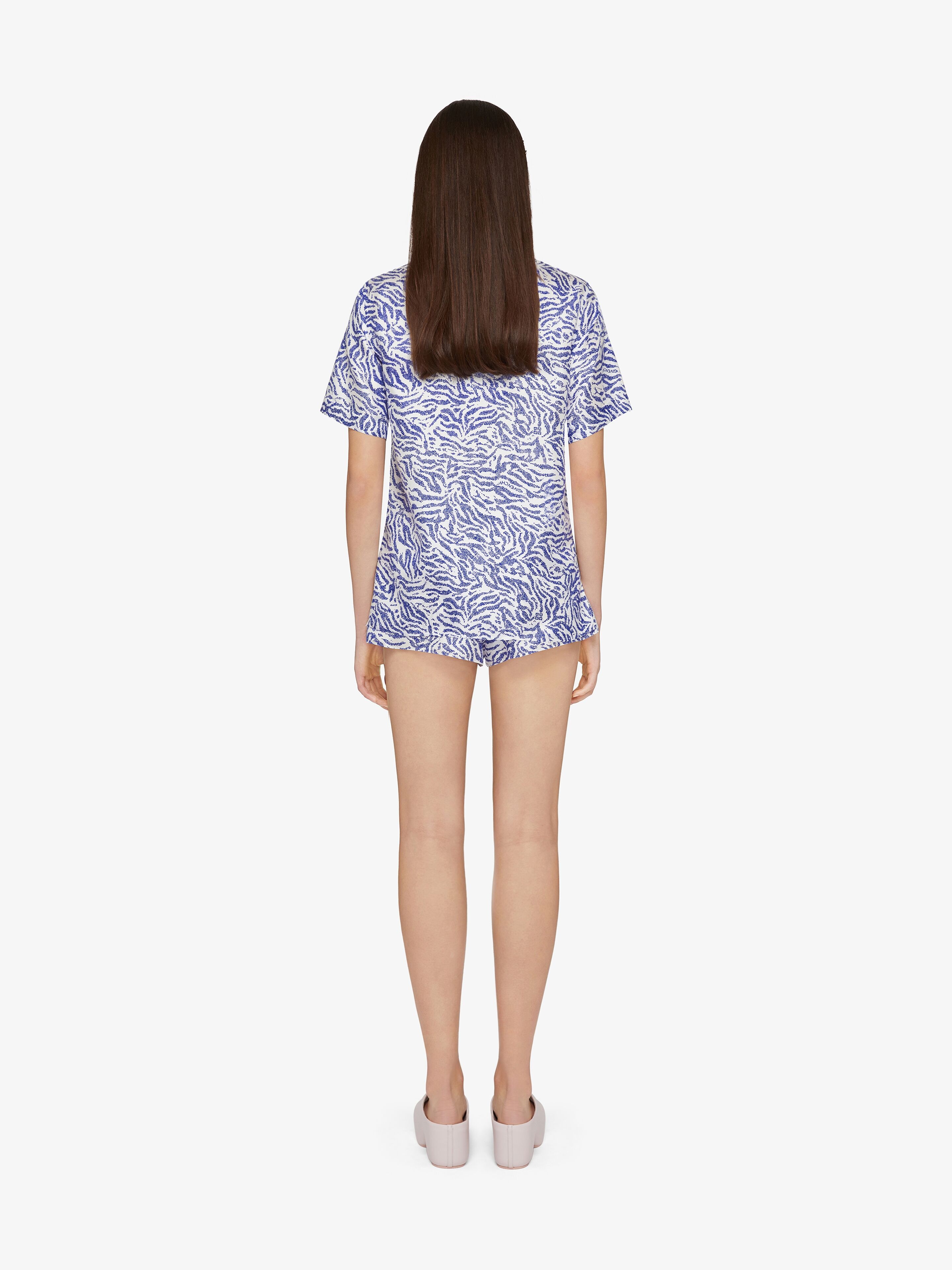 SHIRT IN PRINTED SILK - 4