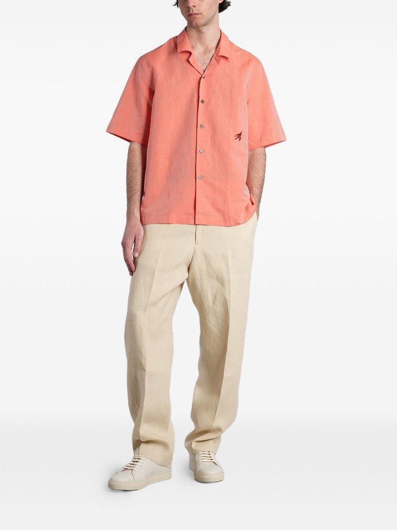 Paul Smith embroidered short-sleeve shirt outlook