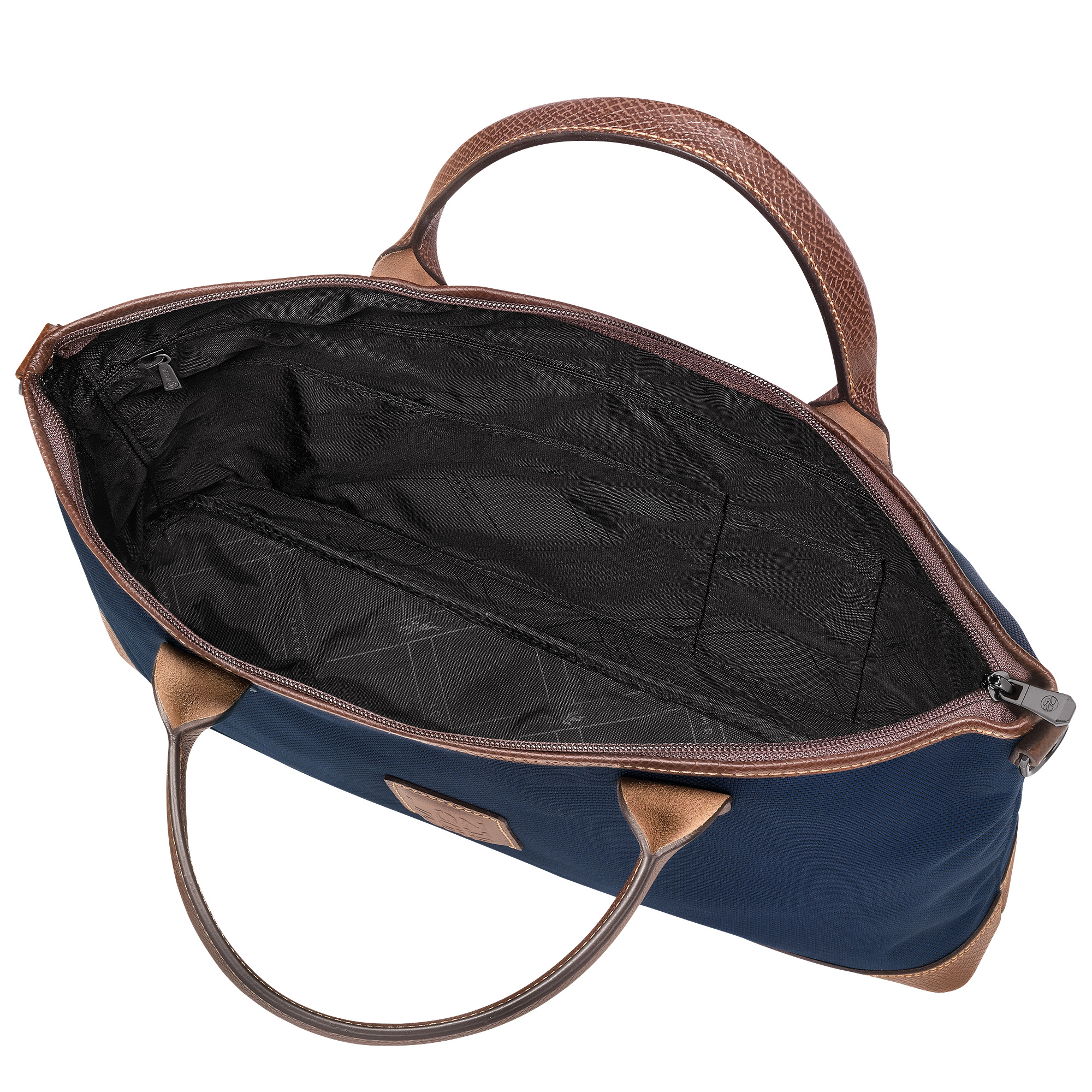 Boxford S Briefcase Blue - Canvas - 5