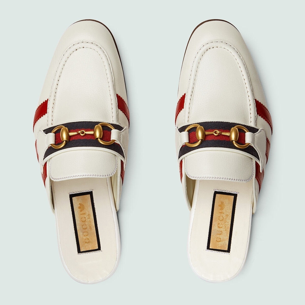 adidas x Gucci women's slipper with Horsebit - 5