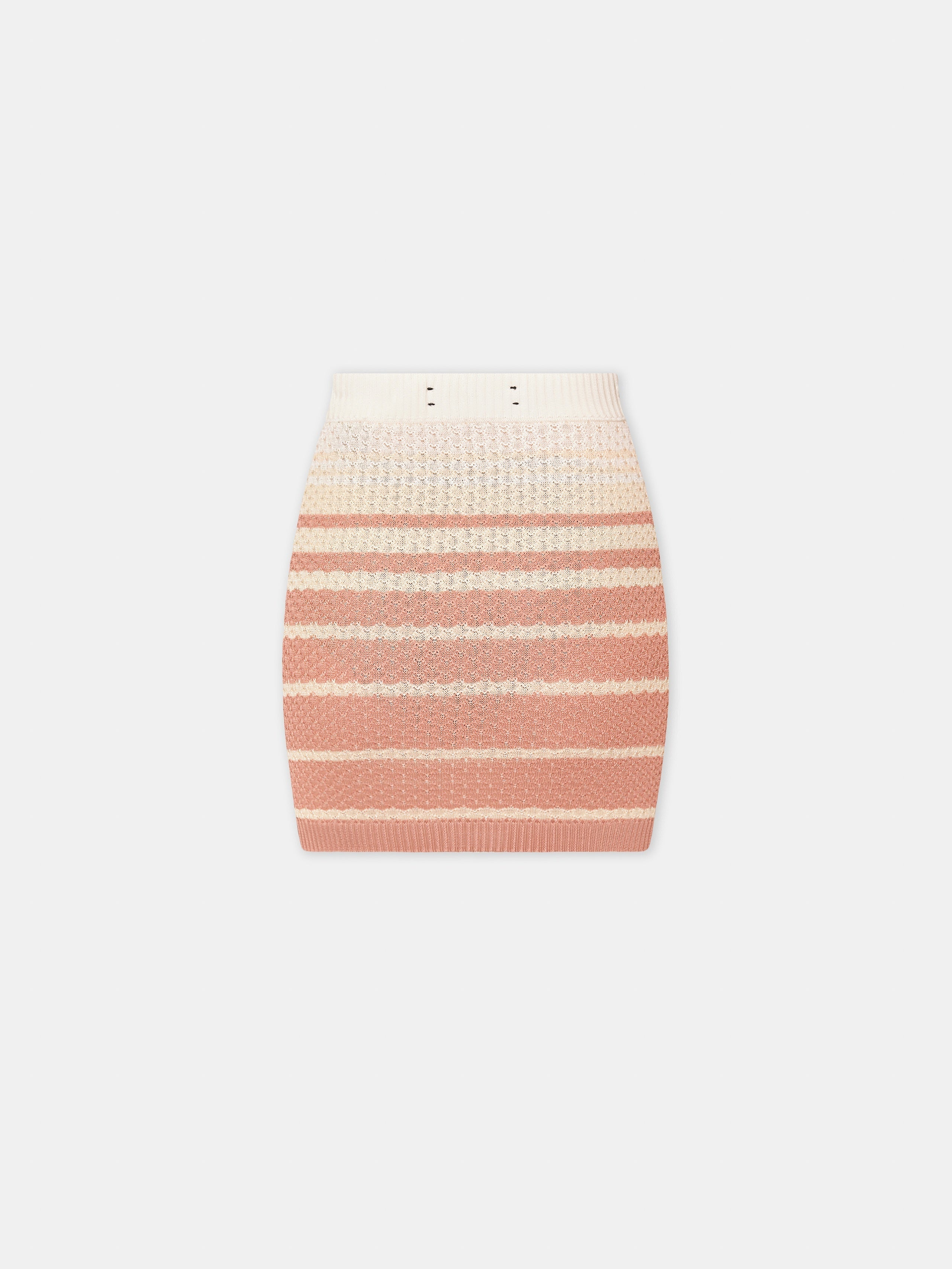 WOMEN'S STRIPE MINI SKIRT - 4