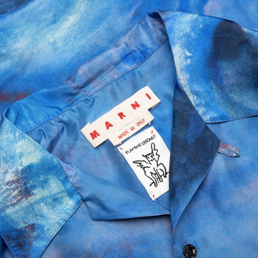 BOWLING SHIRT - COBALT - 3