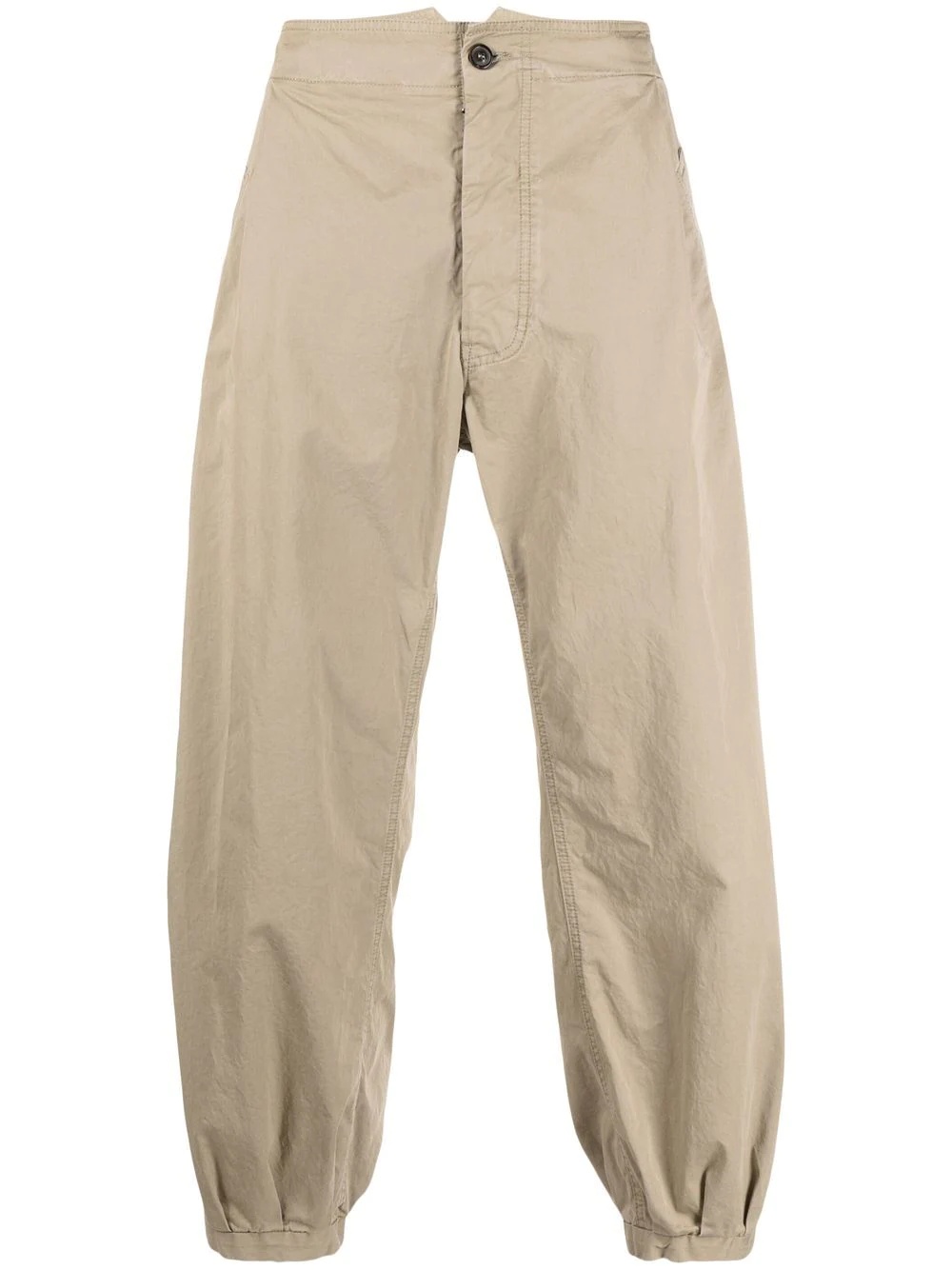 balloon-leg ankle-length trousers - 1