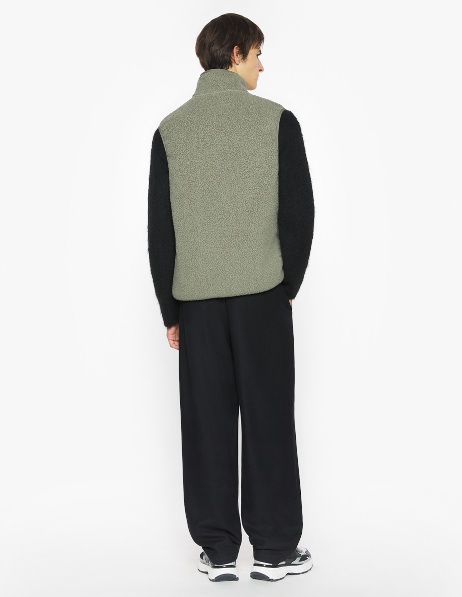 CASUAL FLEECE SLEEVELESS VEST - 5