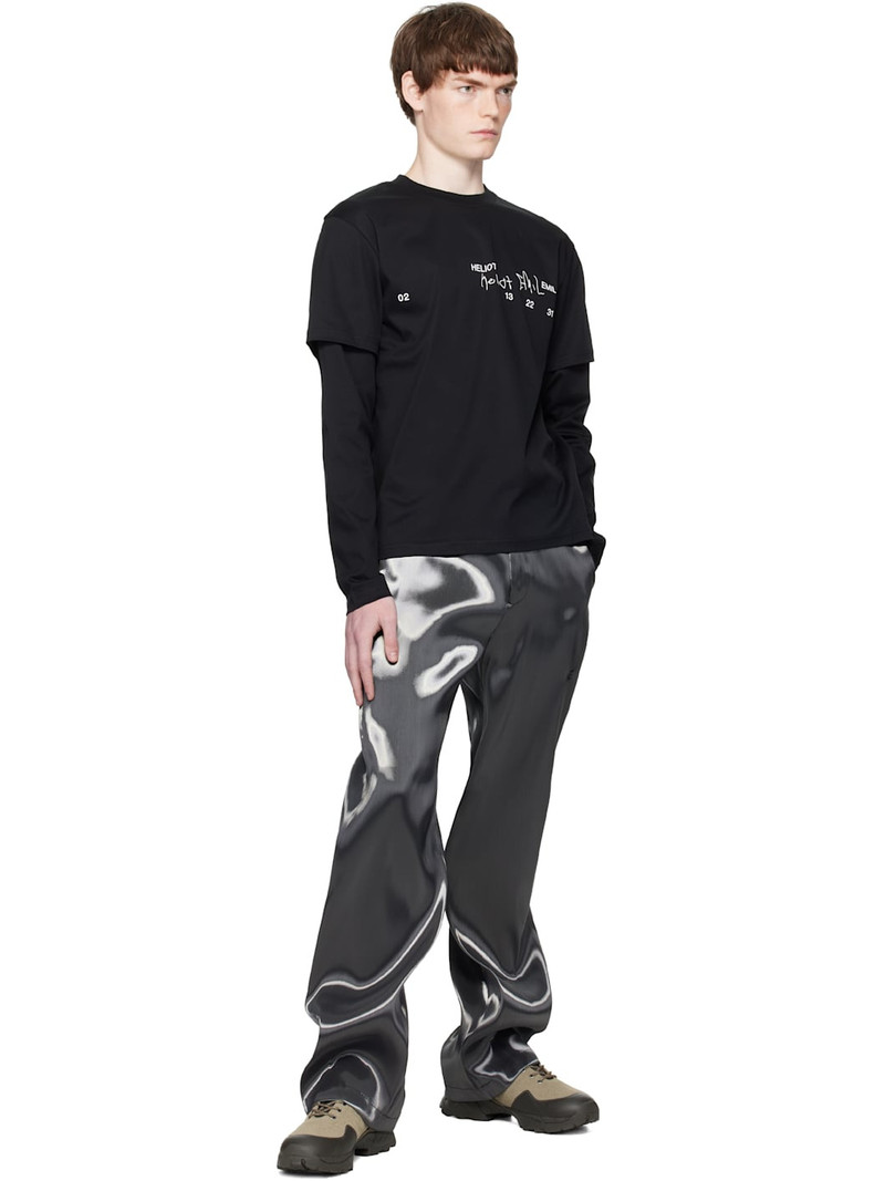 HELIOT EMIL™ Black Fulgens Longsleeve T-shirt outlook