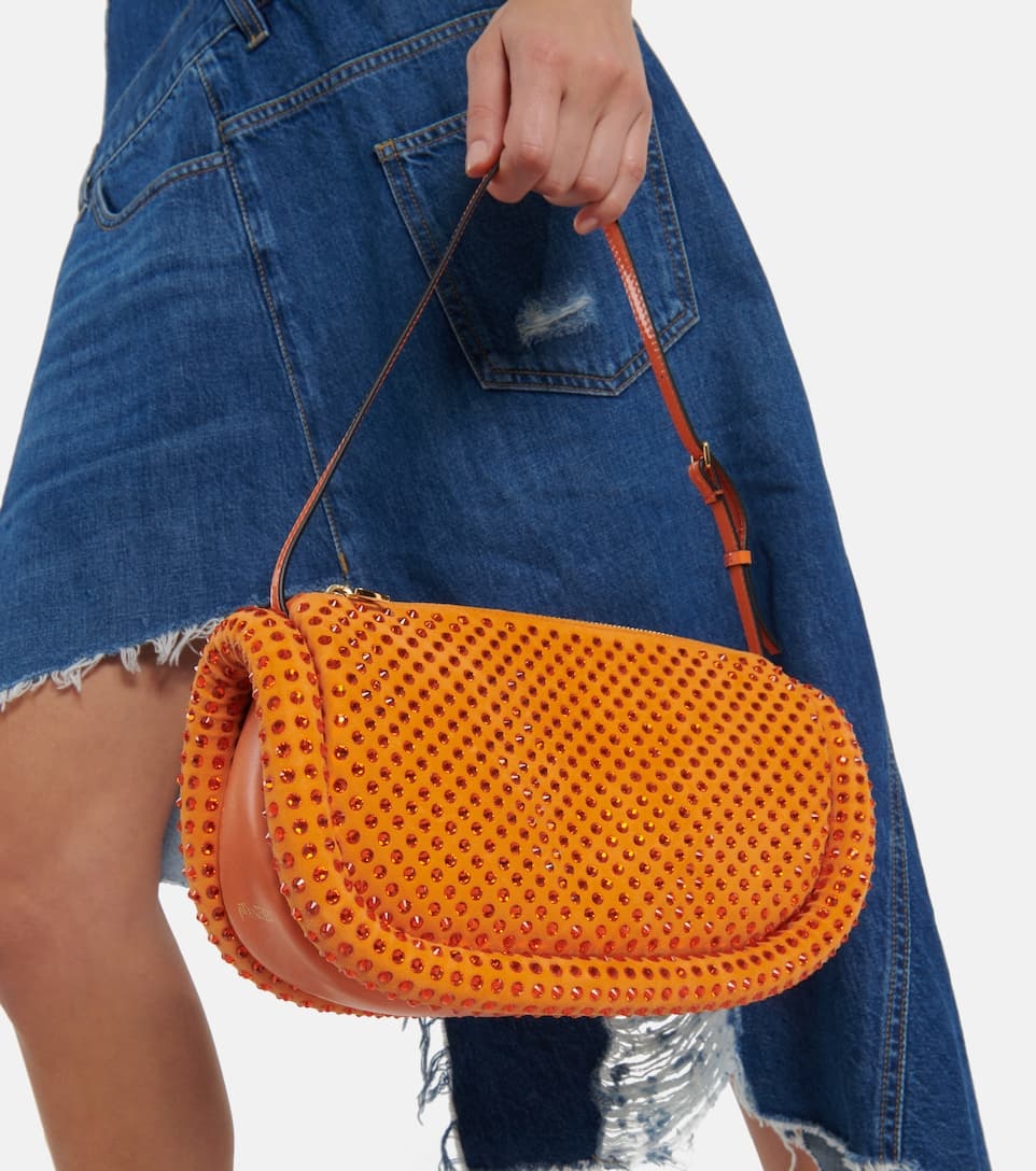 Bumper-15 suede shoulder bag - 6