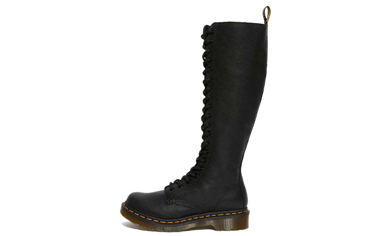 (WMNS) Dr. Martens Virginia 1B60 Lace-Up Boots 'Black' 23889001 - 2