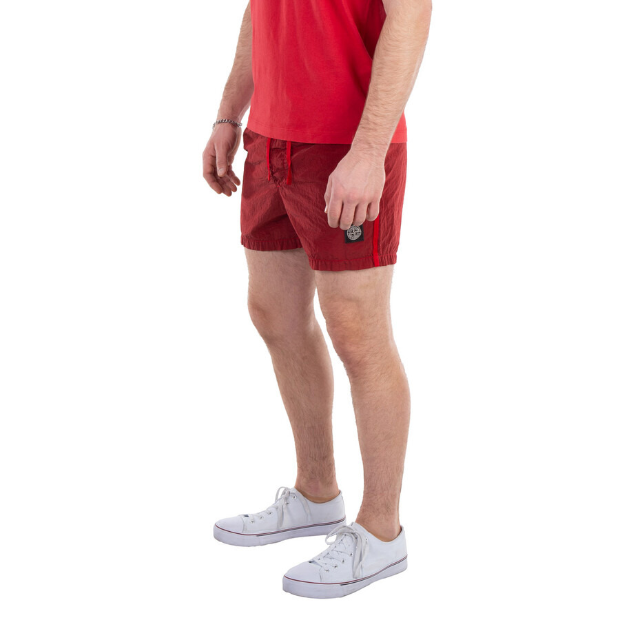 Stone Island Compass Patch Swim Shorts - 4