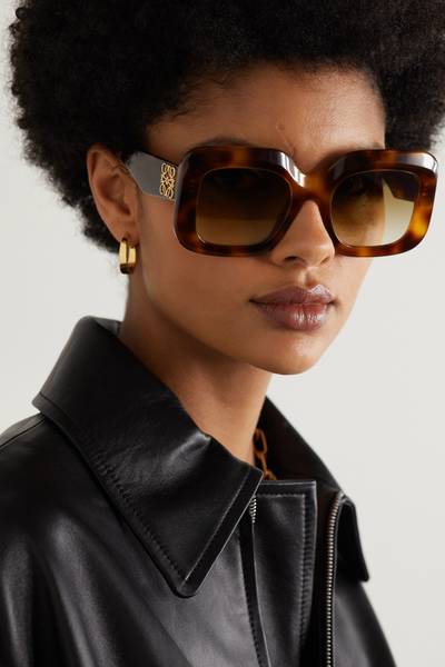 Loewe Oversized square-frame acetate sunglasses outlook