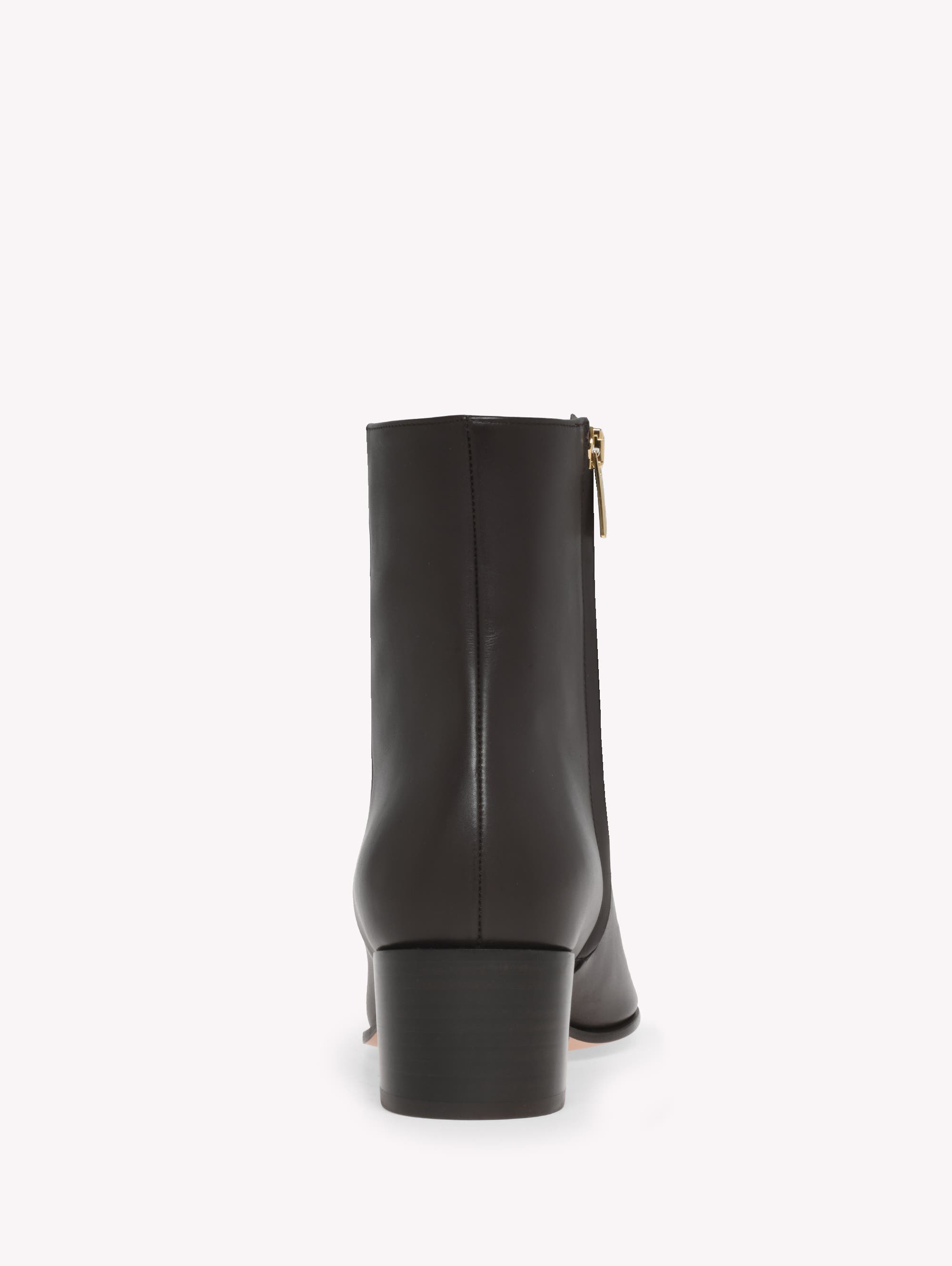 Gianvito Rossi Spencer Booties in Brown Calf at Nordstrom - 4