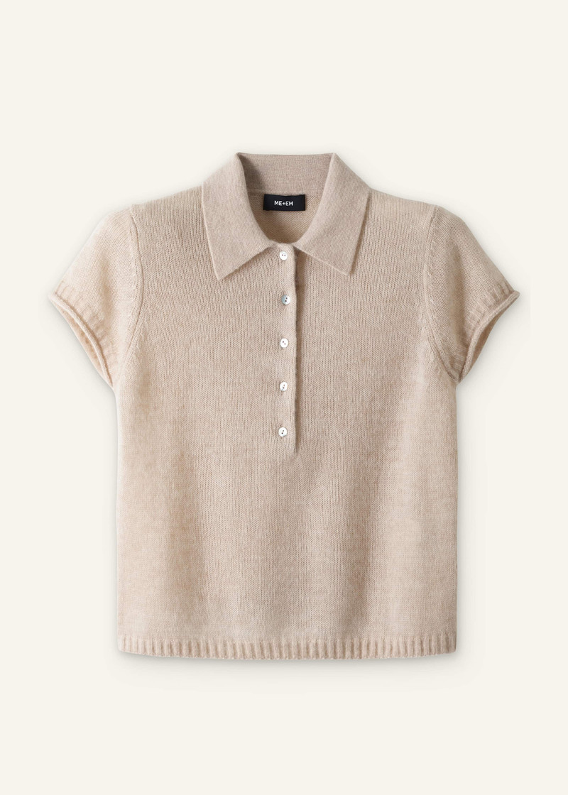 Straight Polo Tee - 1