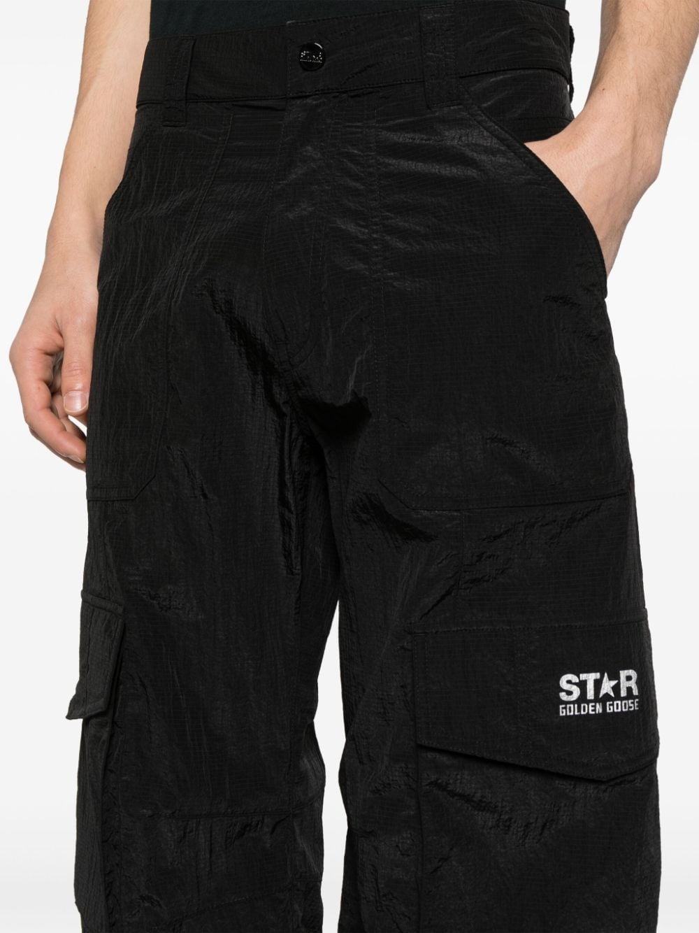 Luther wide-leg cargo trousers - 5