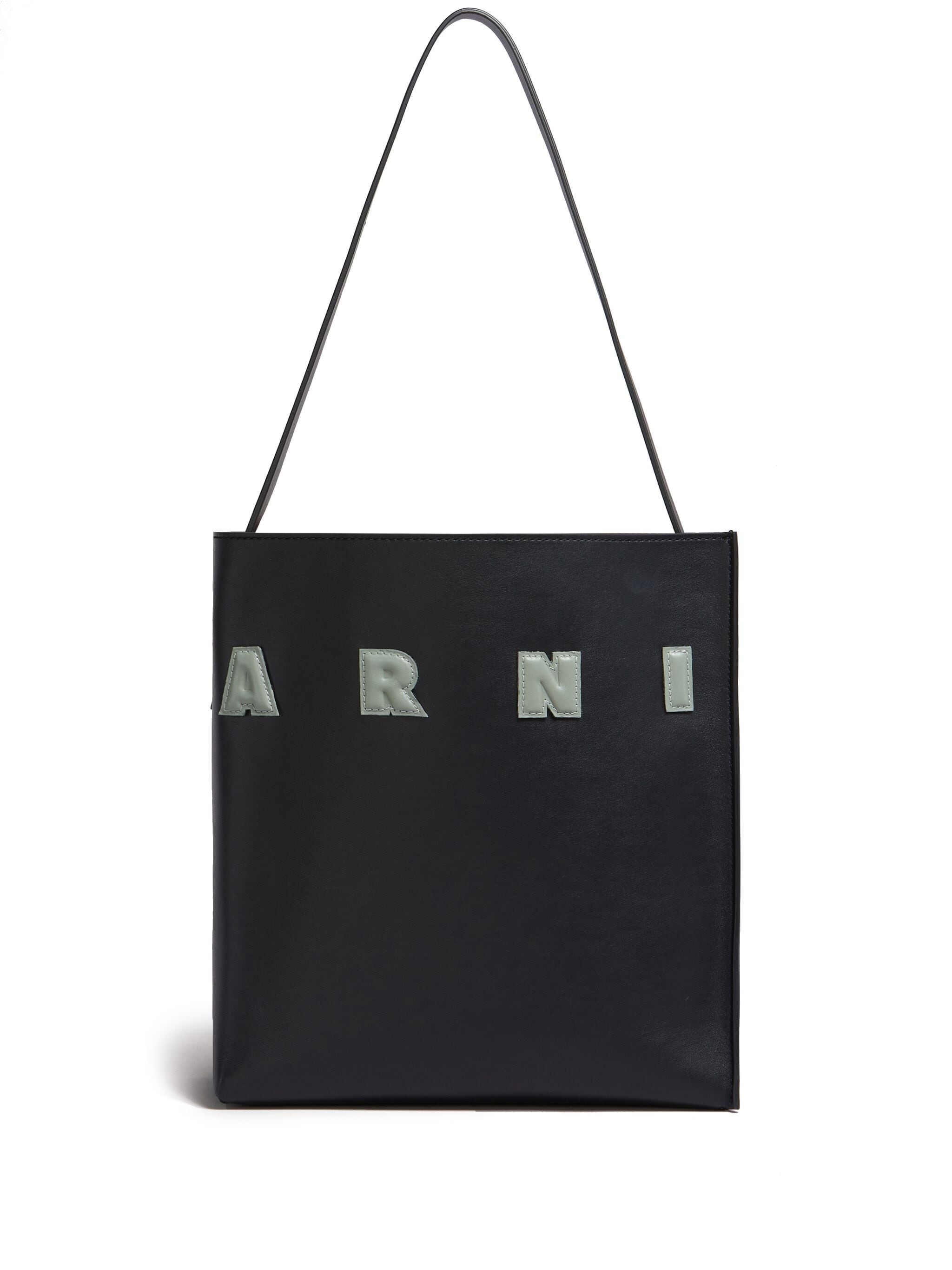 logo-appliqué shoulder bag - 1