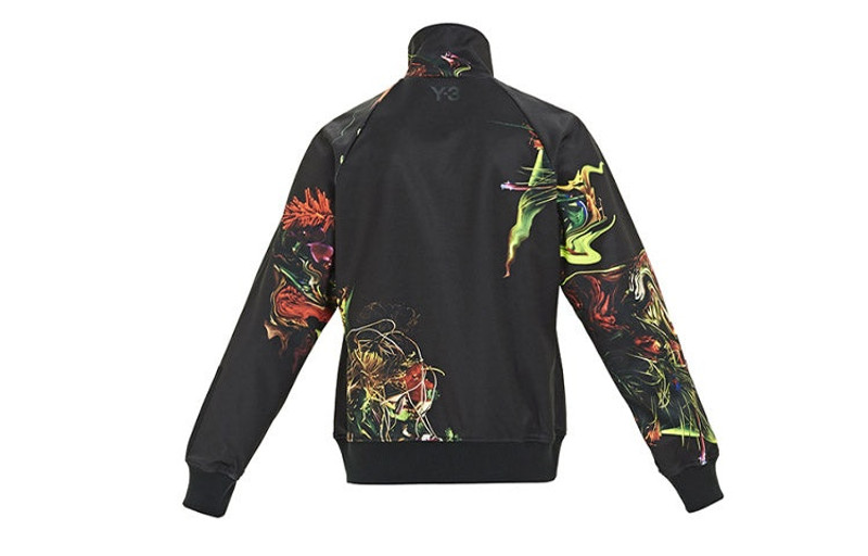 Y-3 Men's Y-3 Toketa AOP Track Jacket Stand Collar Long Sleeves Casual Black FJ0391 outlook