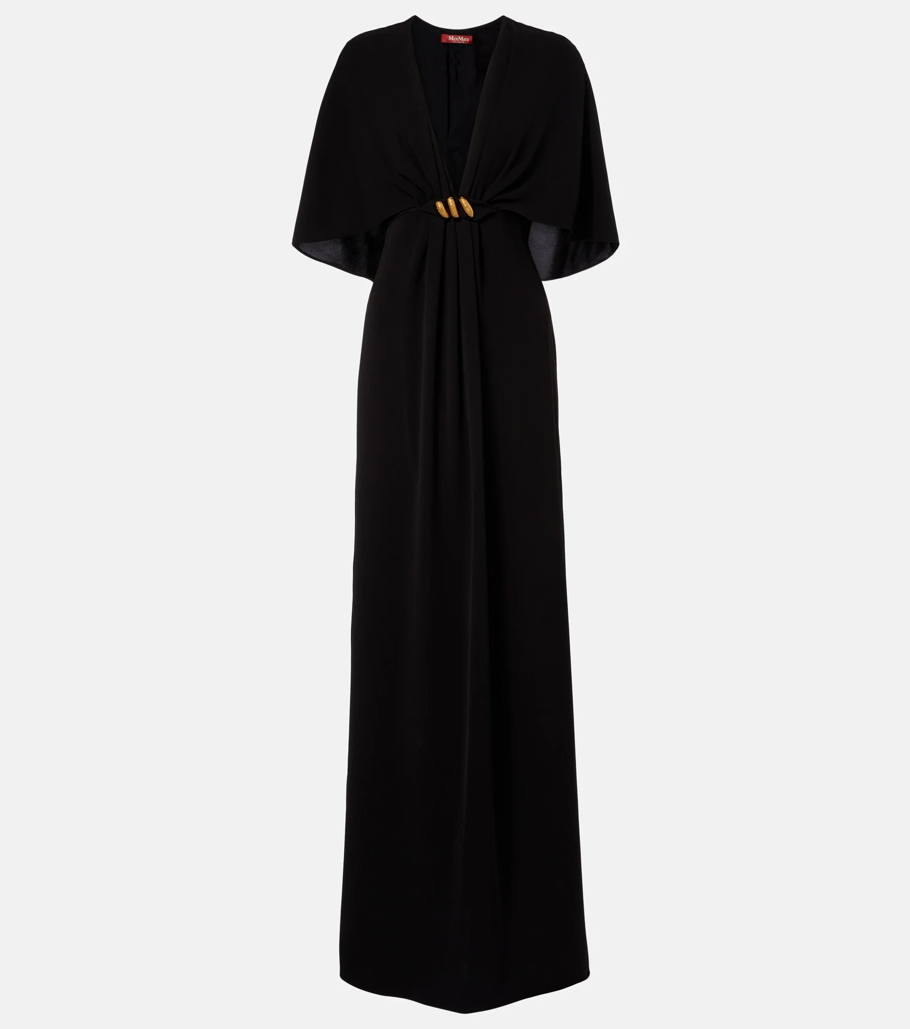 Elegante caped cady gown - 1