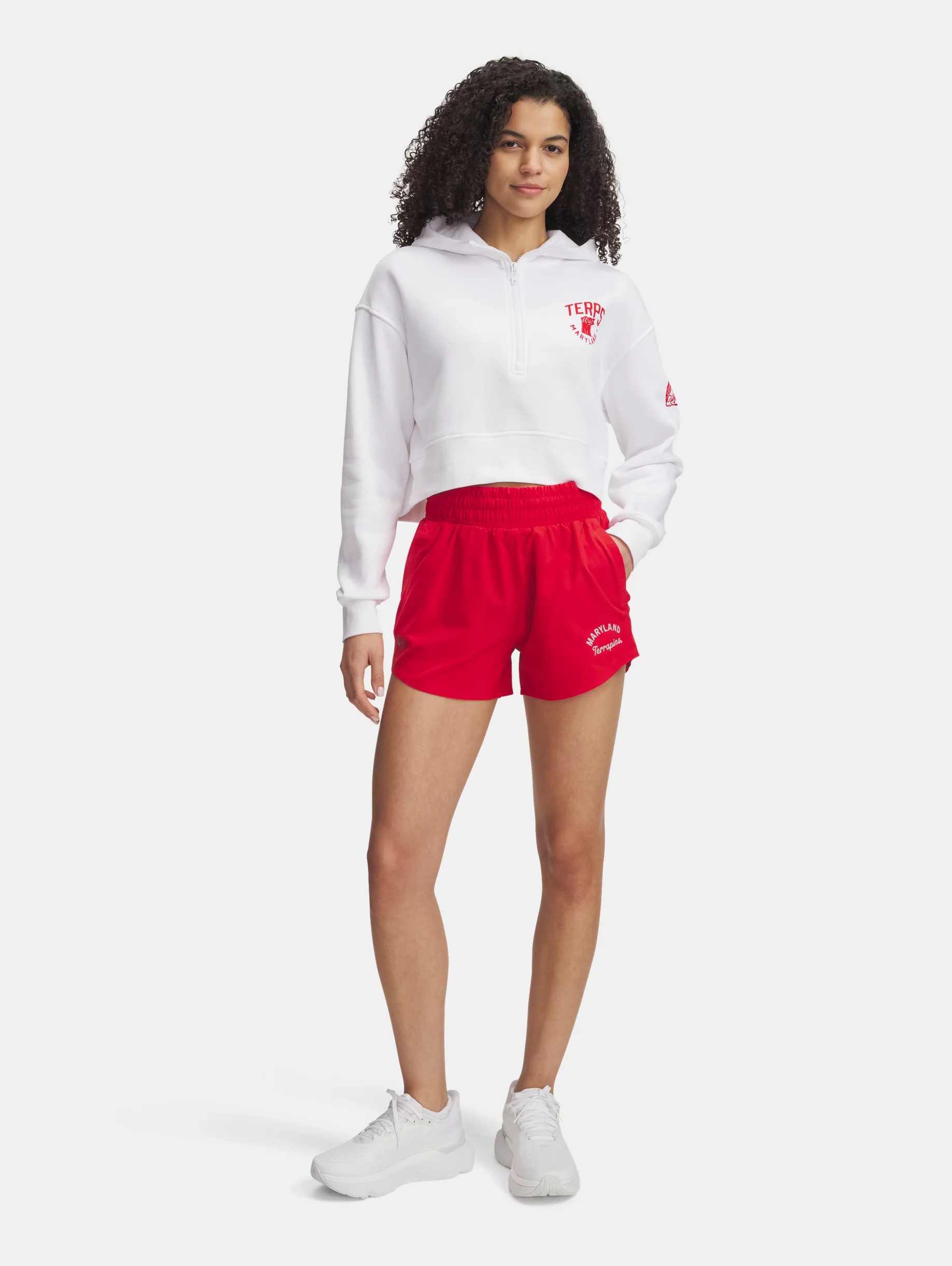 Women's UA Flex Woven Collegiate Shorts - 4