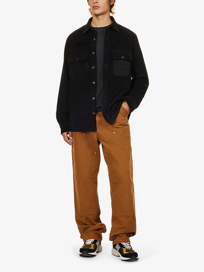 Belstaff Fallgate flap-pocket corduroy-textured cotton shirt outlook