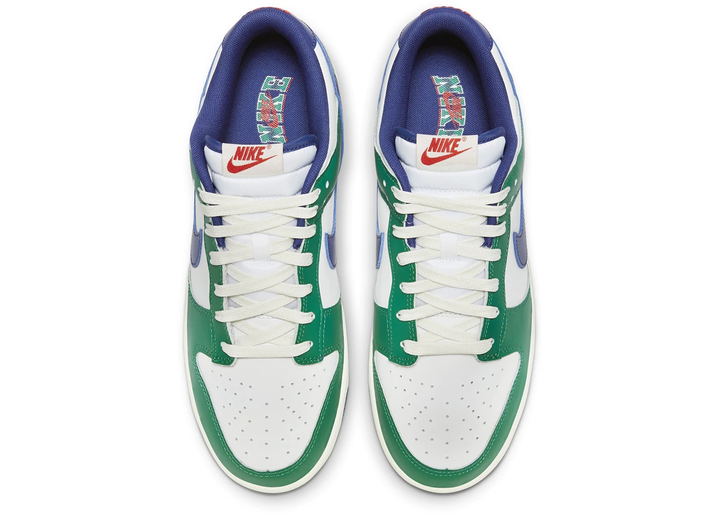 Nike Dunk Low Retro Gorge Green Deep Royal Blue - 3