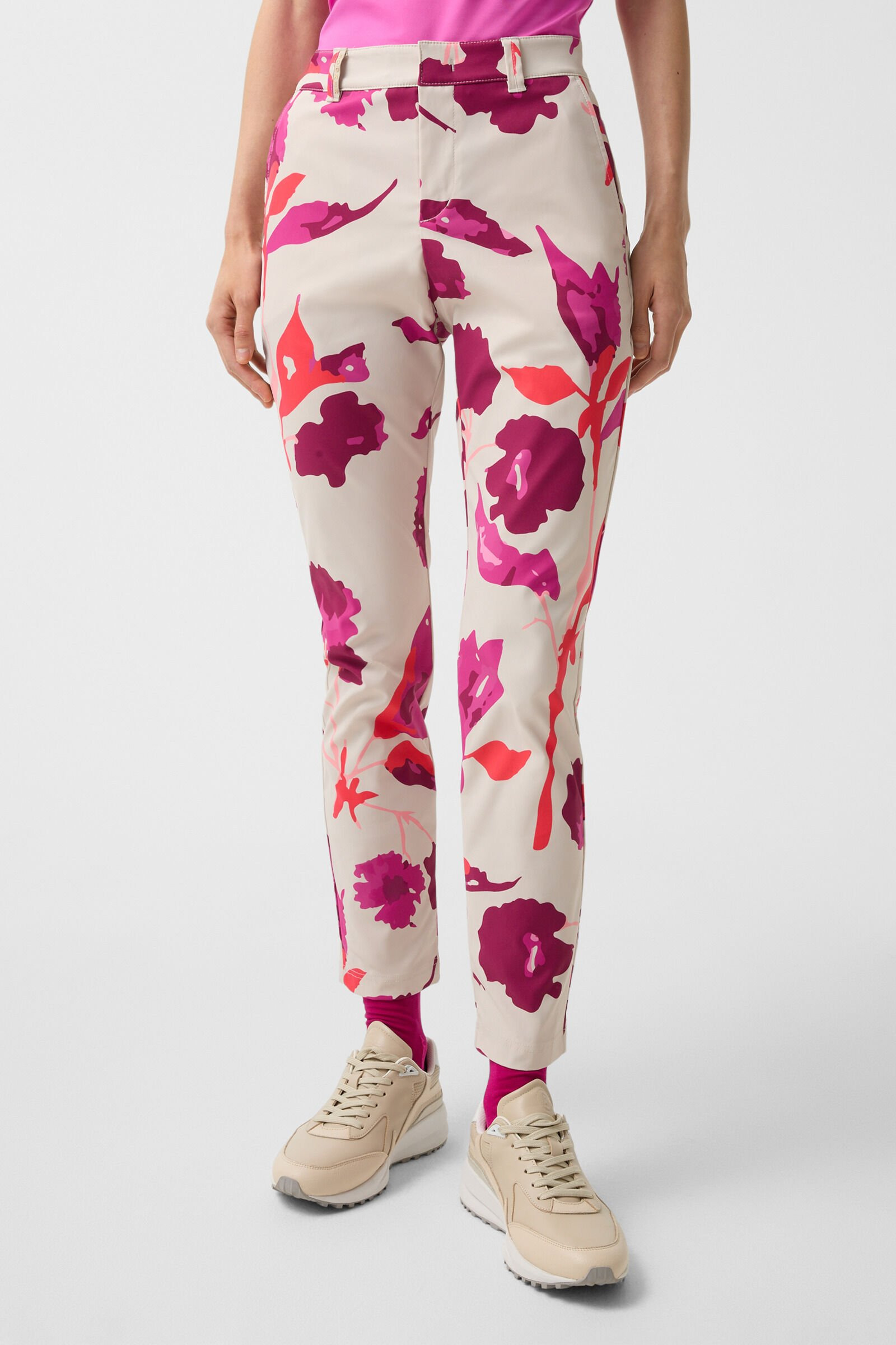 Nessi functional pants in Beige/Pink - 2