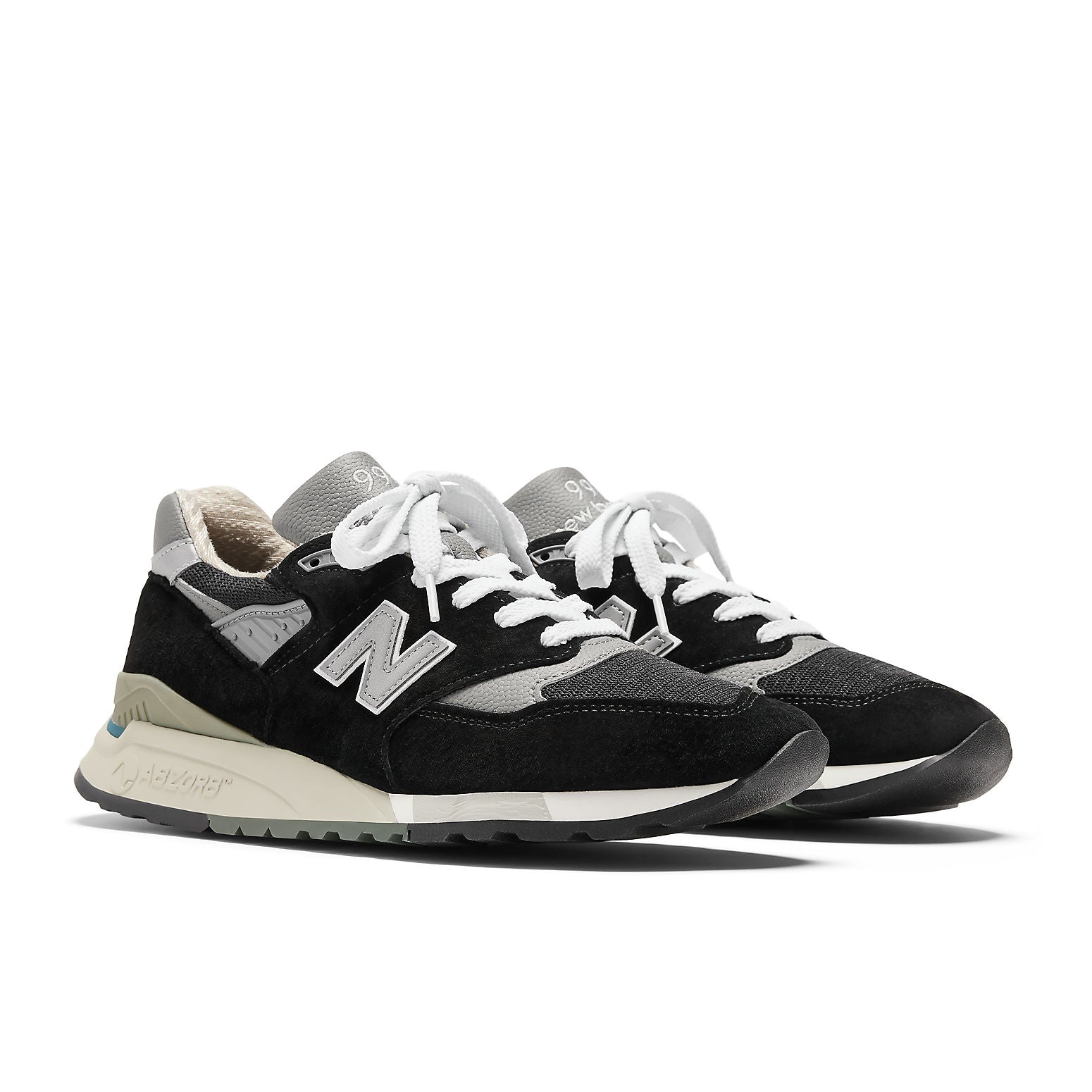 New Balance 998 Made in USA 'Black Silver' U998BL - 2