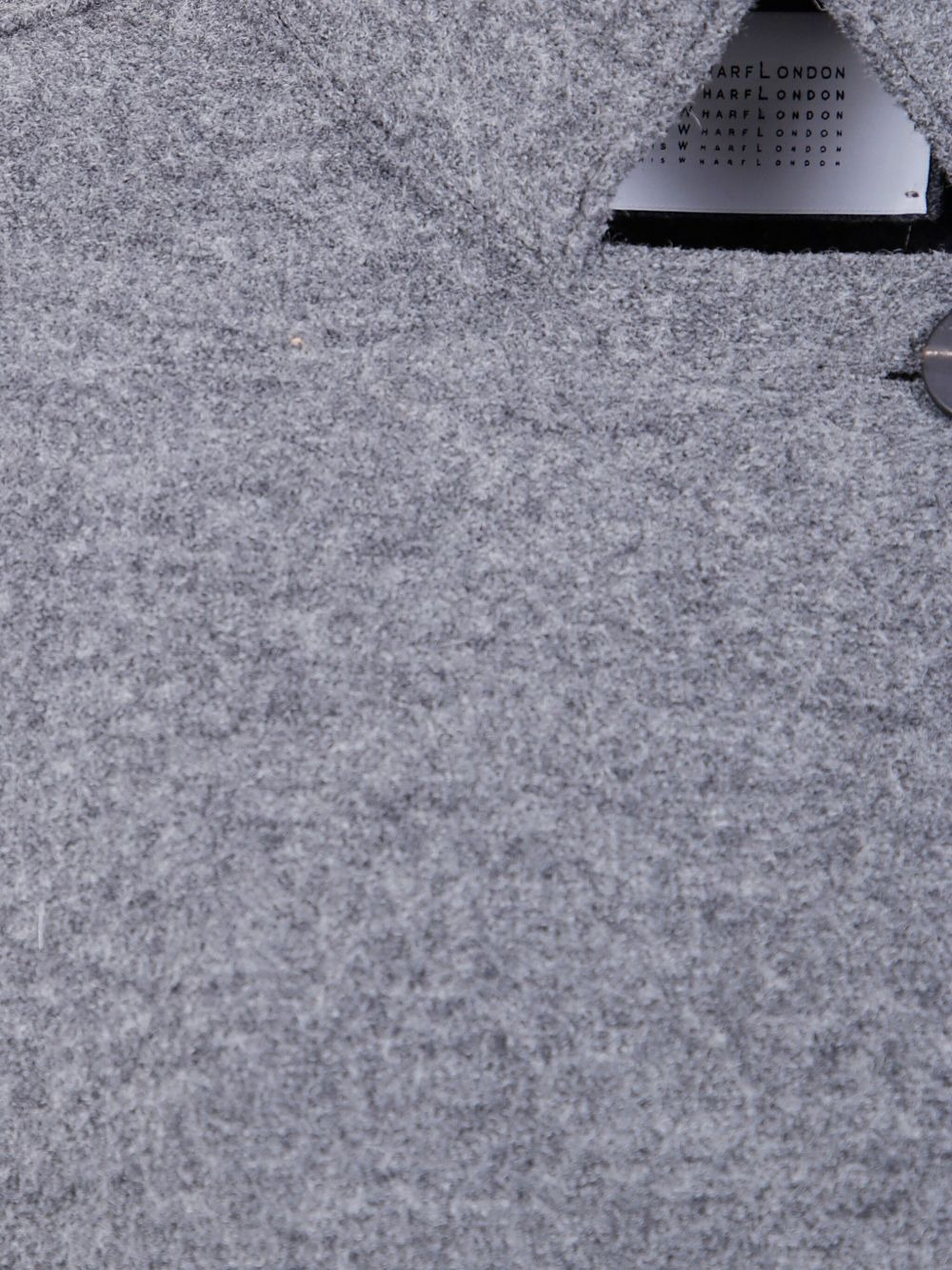 raglan-sleeve wool coat - 3
