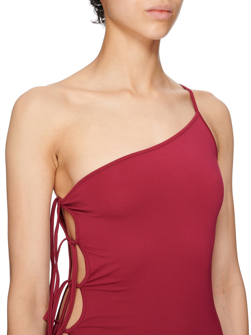 Rick Owens FUCHSIA STRETCH TACO BATHER SWIMWEAR