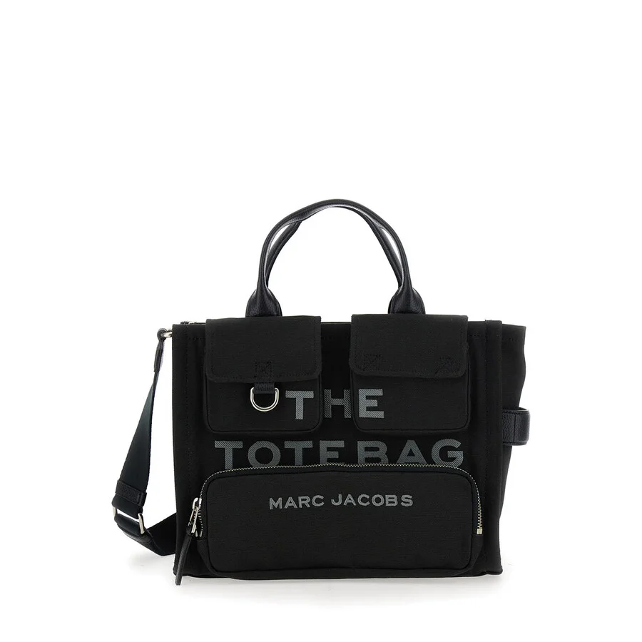 Marc Jacobs The Travel Tote Tote In Black Cotton - 1