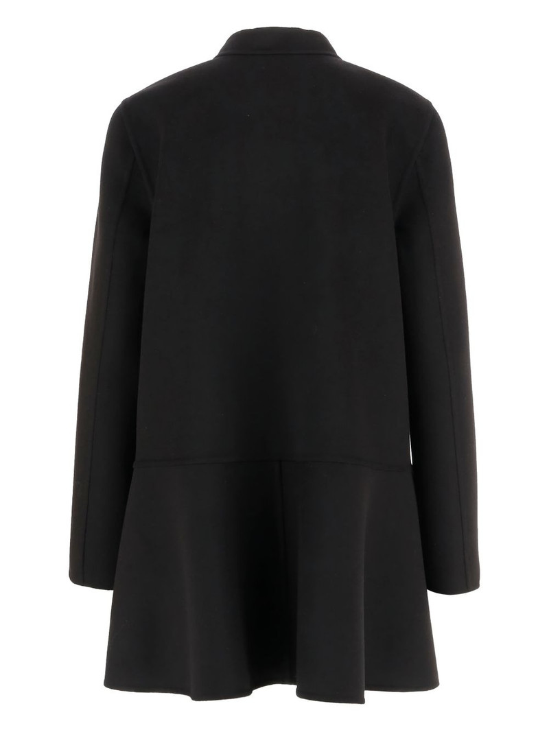 Valentino button wool coat outlook