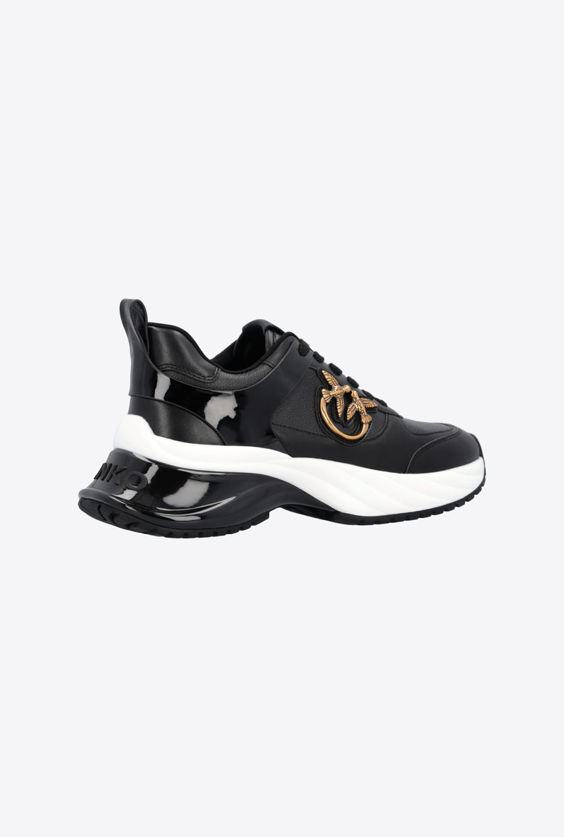 ARIEL SNEAKERS WITH MIRROR-EFFECT INSERT 3