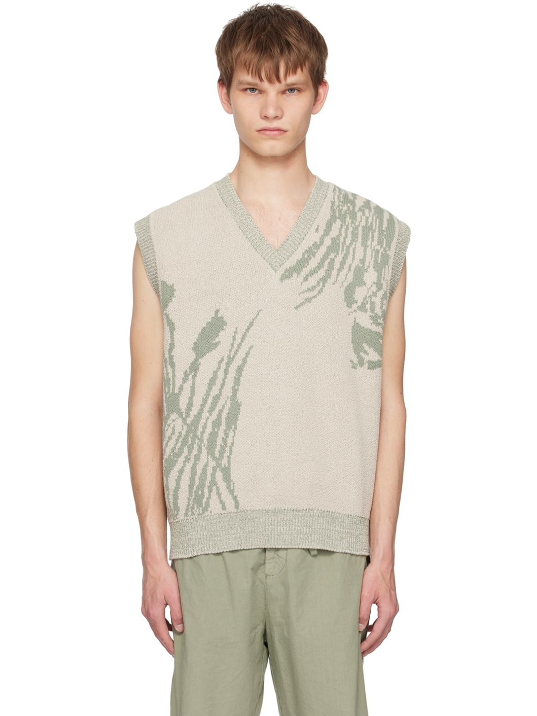 Green Melvin Vest - 1