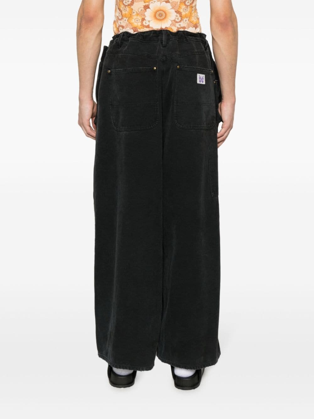 H.D. Apron wide-leg jeans - 4