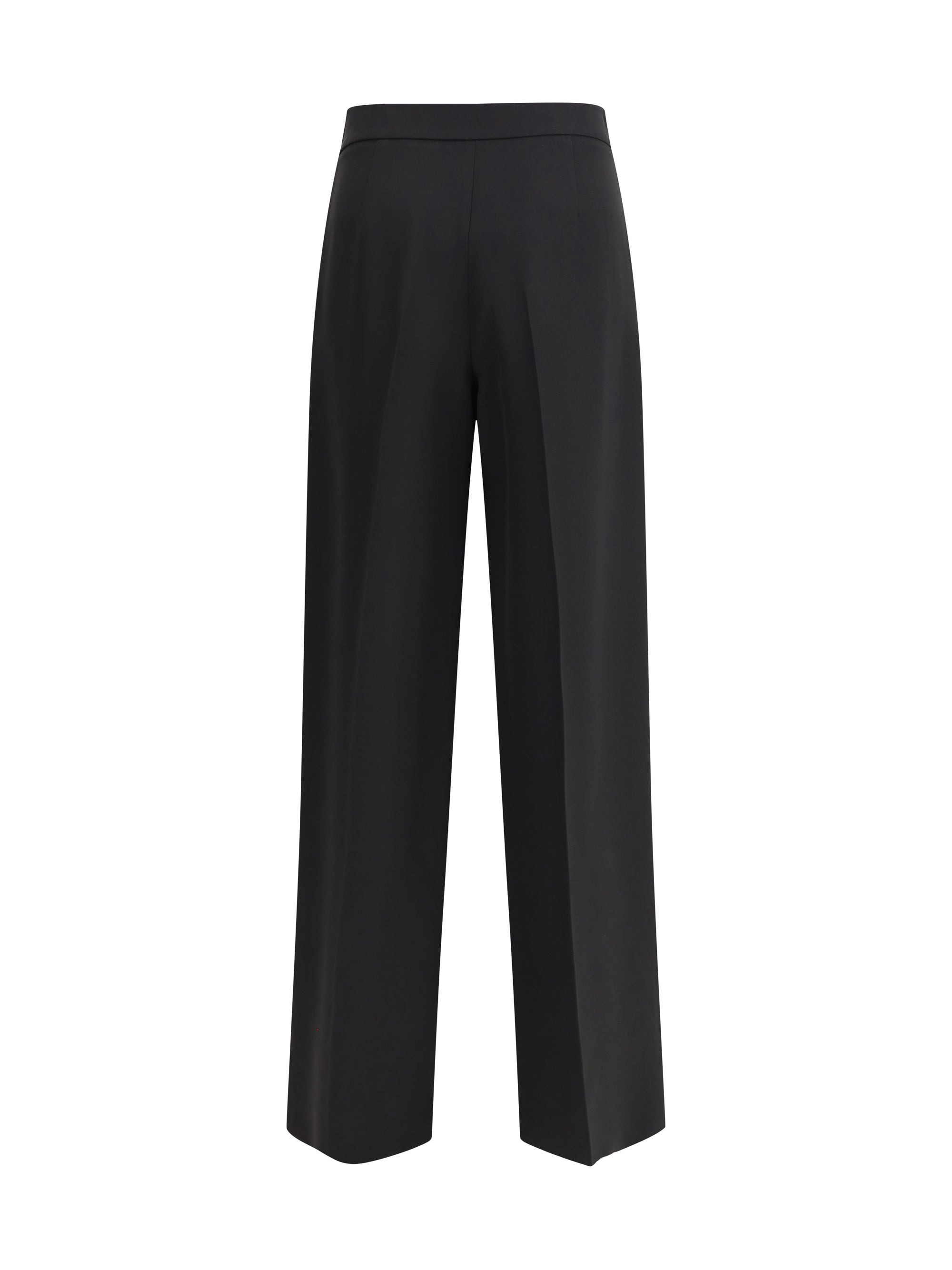 Giorgio Armani Women Silk Crepe Cady One-Dart Pants - 2